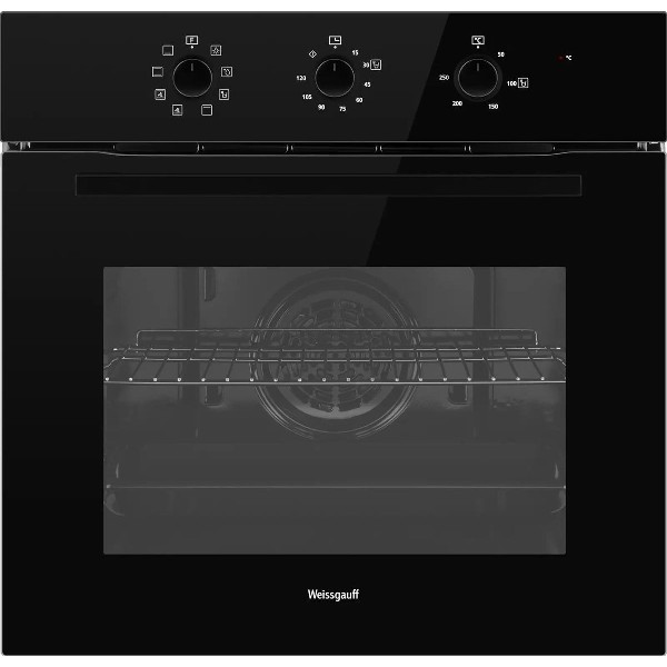 Духовой шкаф Weissgauff EOM 208 PDB Steam Clean черный