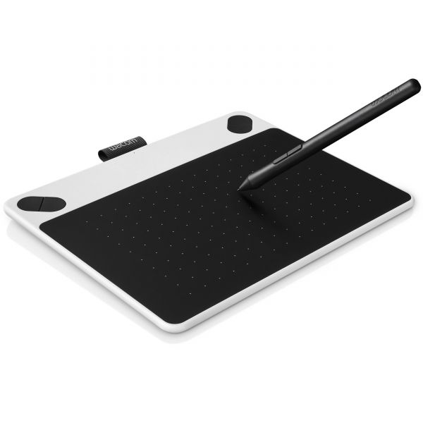 Графический планшет WACOM Intuos Draw White Pen S белый