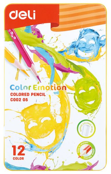 Карандаши цветные Deli Color Emotion EC00205