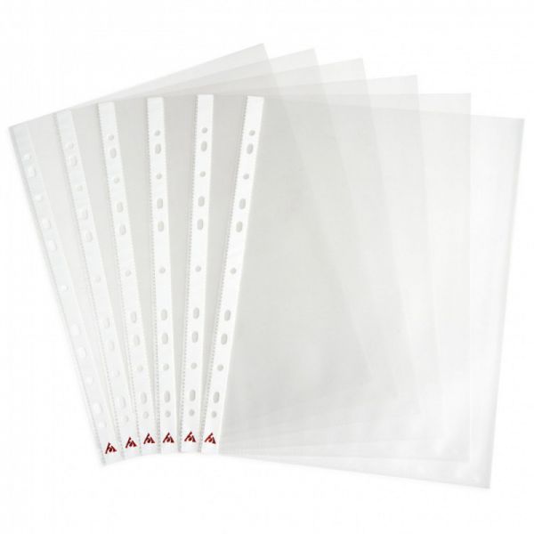 Папка-вкладыш Бюрократ СуперЛюкс 100T/25 тисненый А4+ 100мкм (25шт)